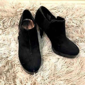 unlisted black booties